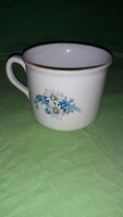 Antique Zsolnay porcelain large hand-painted 0.5 l mug with handle 10 x 12 cm as shown in pictures