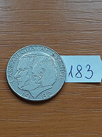Sweden 1 kroner 1982 u, xvi. King Gustav Károly, copper-nickel 183