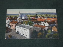 Postcard, postcard, Slovenia žalec, sachsenfeld, delniška pivovarna beer hall, brewery