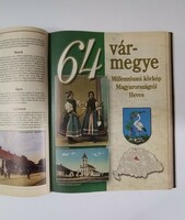 64 Vármegye - millennium overview of Hungary 1-64 + 6 special issues