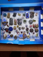 A collection of 47 Hungarian sports badges!