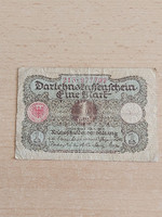 Germany 1 mark 1920 darlehnkassenschein 213