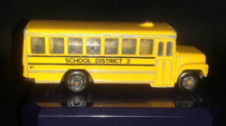1985 Matchbox District 2 School Bus