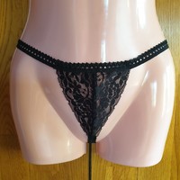 Fen27 - women's underwear - lace thong panties