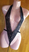 Fen34 - women's underwear - sexy lace body with bow - in several colors