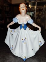 Royal dux lady in skirt