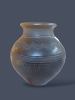 Nádudvar kerámia váza 20 cm magas 17  cm széles