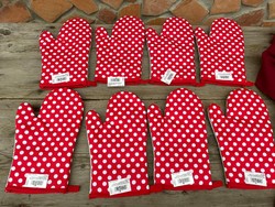 Polka Dot Heat Mitts Beautiful Polka Dot Pot Holder Mitts Oven Mitts for Christmas Gifts