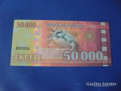 Corisco 50000 ekule 2013 pele! Ouch! Rare fantasy money!