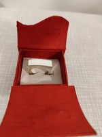 Érdekes téglalap alakú ezüst gyűrű