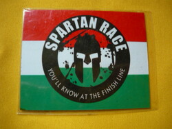 Spartan race fridge magnet