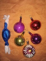 Christmas tree decoration - 5 small balls together