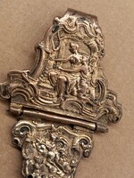 Antik barokk rokokó stílusú fém bútorveret veret