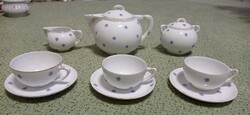 A rare Zsolnay tea set. Old, shield-sealed. Super thin cups.