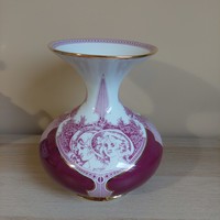 Limited edition purple jurcsak László raven house vase