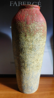 Pesthidegkút ceramic floor vase - 36.5 Cm - cizmadia margit