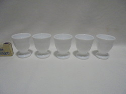 Tojástartó pohár - öt darab együtt