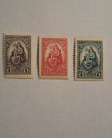 1926. Narrow madonna ** full line - post clean, no folds, nice stamps
