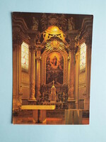 Postcard (5) - kalocsa - cathedral - high altar 1970s - (photo: Csobaji predecessor)