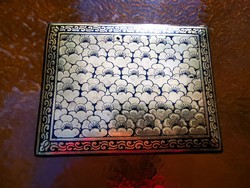 Gilded oriental lacquer box