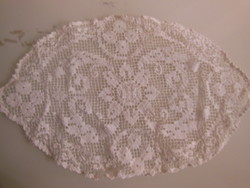 Handmade - lace - 37 x 25 cm - old - Austrian - flawless