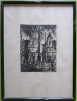 Tihanyi János Lajos: Rókus kápolna 1928 (Rákóczi út)