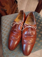 Used, Portuguese, light brown, men's leather shoes