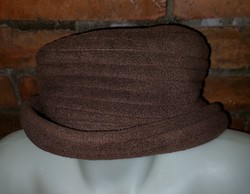Essentials dark brown women's hat