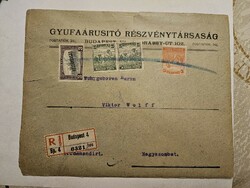 1919-es levél Ajánlott Budapest