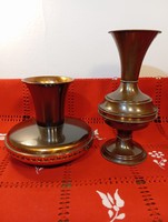 Retro copper art vases