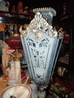 A candle lamp from a collection that has been sold is 66 cm high in the condition shown in the pictures.