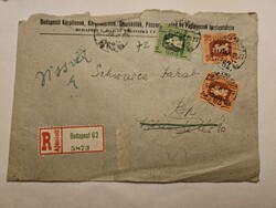 1947-es Levél címzett ismeretlennel  Budapest