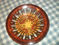 Ceramic wall plate from Hódmezővárárhely
