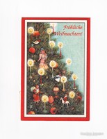 K:032 Karácsonyi képeslap (Érdekes bélyegzés)