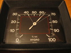 Mechanical hygrometer, relative humidity meter