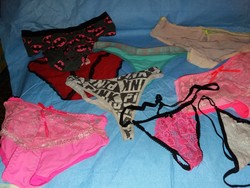 Good quality women's underwear package, 9 pieces only in one, size m according to the pictures