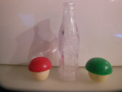 Salt shaker - 3 pieces! .- 12 X 3.5 cm - dumplings 4 x 3.5 cm - retro - Austrian - flawless