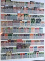Deutsche Reich III Birodalom Németország bélyeg sorok