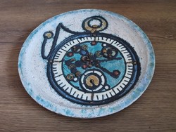 Katalin M.Kiss large ceramic wall plate