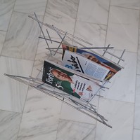 Alessi blow up magazine rack. Design: campana brothers