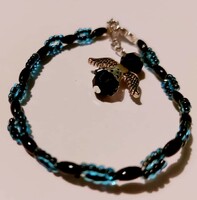 Black angel shaped women's bracelet