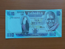 ZAMBIA 10 KWACHA 1986-  202