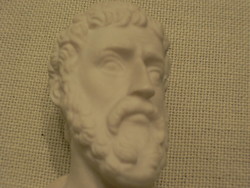 Pythagorean bust of alabaster