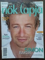Women's magazine 2015. February 18. On the front page, simon baker