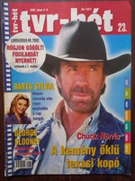 Tvr-het TV newspaper, June 3-9, 2002. Chuck Norris on the cover