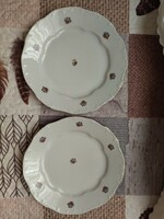 2 old Zsolnay plates