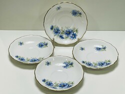 English cornflower saucer/ bowls