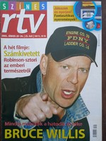 Színes RTV tévé újság 2005. június 20-26. Címlapon Bruce Willis