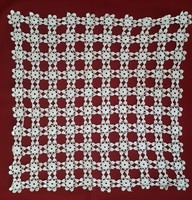 Square floral crochet cutter