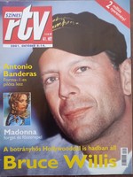 Színes RTV tévé újság 2001. október 8-14. Címlapon Bruce Willis